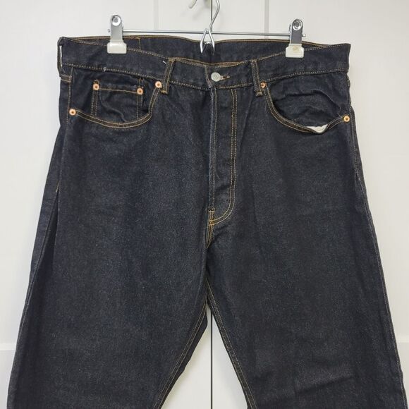 Levis 501 original shrink to fit mens jeans - Picture 5 of 10